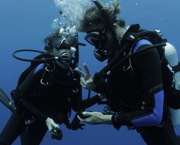 www.diveraid.com PHYSICS Seawater is heavier than fresh water by 2.5 3% because of the greater amount of salts dissolved in it. When moving from fresh water to salt water a diver has to ADD weight.