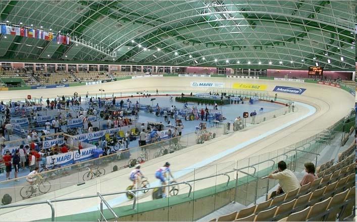 Polish National Velodrome New construction Permanent 250m indoor track Climate controlled Seating for over 2000