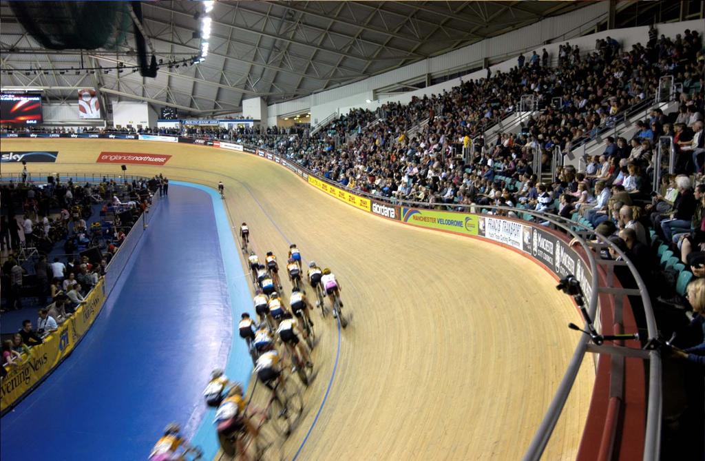 British National Velodrome Home of British Cycling (NSO) New construction Permanent indoor 250m Climate controlled Seating for over 3500 Host of the 2002