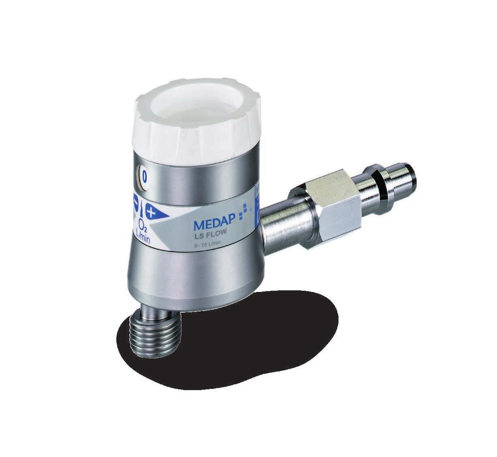 MEDAP Click-stop flowmeters are extremely compact and robust, and operate irrespective of their