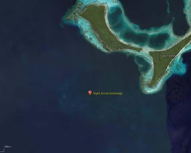 Anchorage Name: Luff island night Arrival: 9/13/217 S1 33.28' E15.1872' This is a GREAT place to anchor if you plan on arriving at night. It was easy entry, no obstacles anywhere near and very easy.