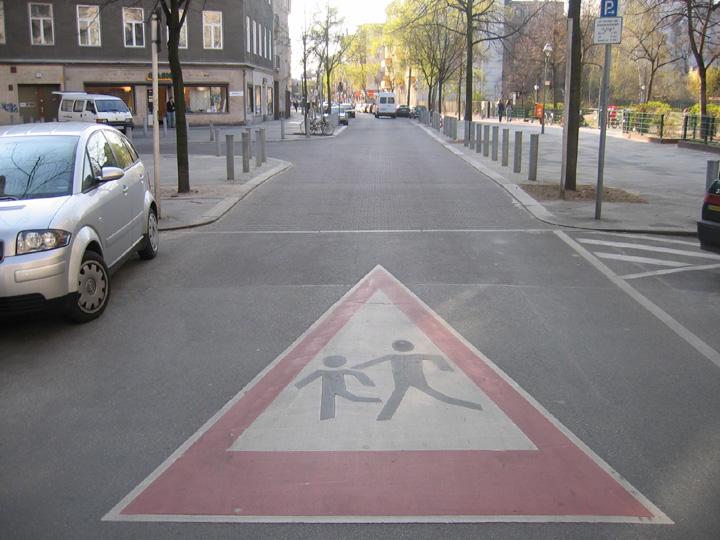 Pedestrian Space Emphasis on