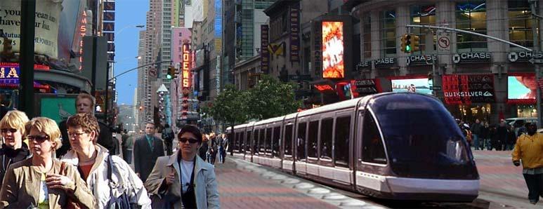 (BRT + Pedestrian Space) * Subway = Vision42.