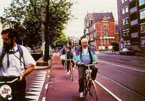 bicyclists.