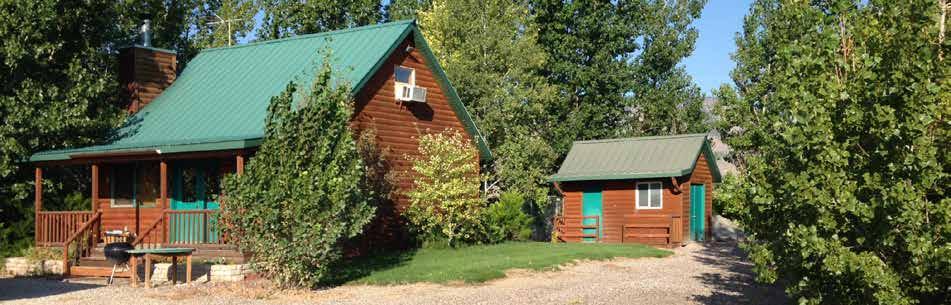 Cabin & Guest Cabin IRG IMPROVEMENTS A two bedroom, 720 square foot cabin, a two bedroom, 800 square foot lodge, a garage,