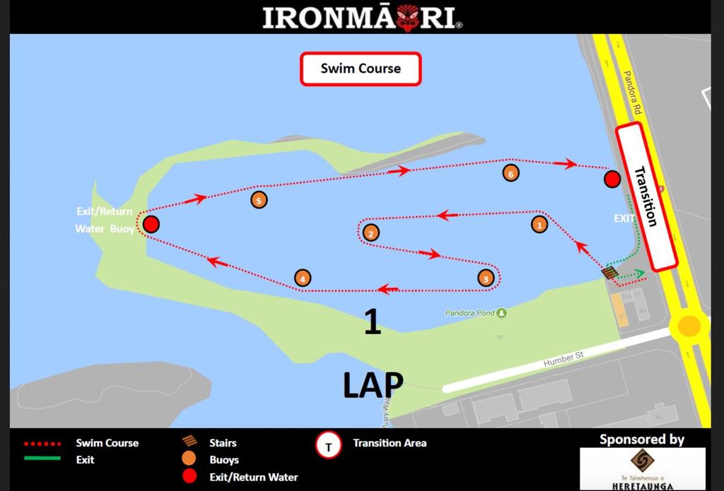 Course Maps For better quality and to enlarge maps please go to www.ironmaori.co.nz, IronMāori ¼ Event section.