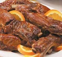 A Recipe from Chef Chris Boan... Spicy Orange Marmalade-Glazed Short Ribs Ingredients 3 bld. Small bone-in beef short ribs (recipe also goes well with pork sparerib) 1 tbs.