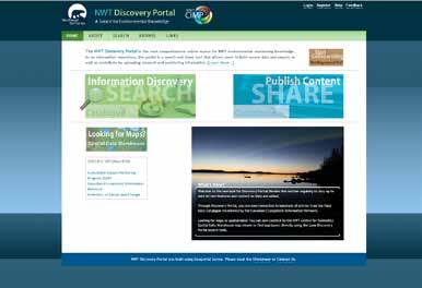 Reporting environmental monitoring records resulting from NWT CIMP funding are available on the NWT Discovery Portal.