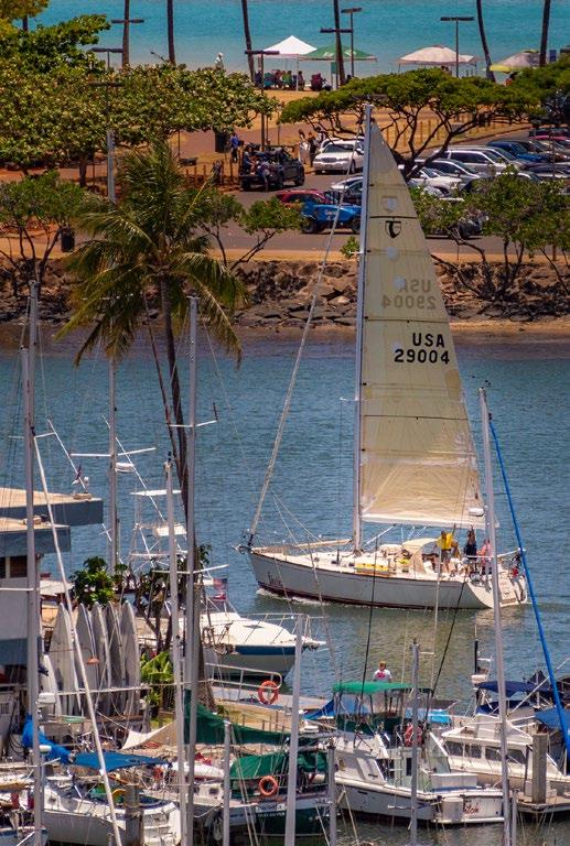 HAWAII YACHT CLUB BULLETIN SPECIAL SECTION: IKAIKA TRAVELS One adventure, two stories: Submitted by Tony Miller and Lyn Silva From Lyn: We left Hawaii Yacht Club mid morning on June 2 and sailed to