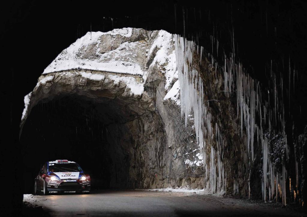 CLOSING SHOT Mads Ostberg (Qatar M-Sport World Rally Team) has the best opportunity to shine in 2013.