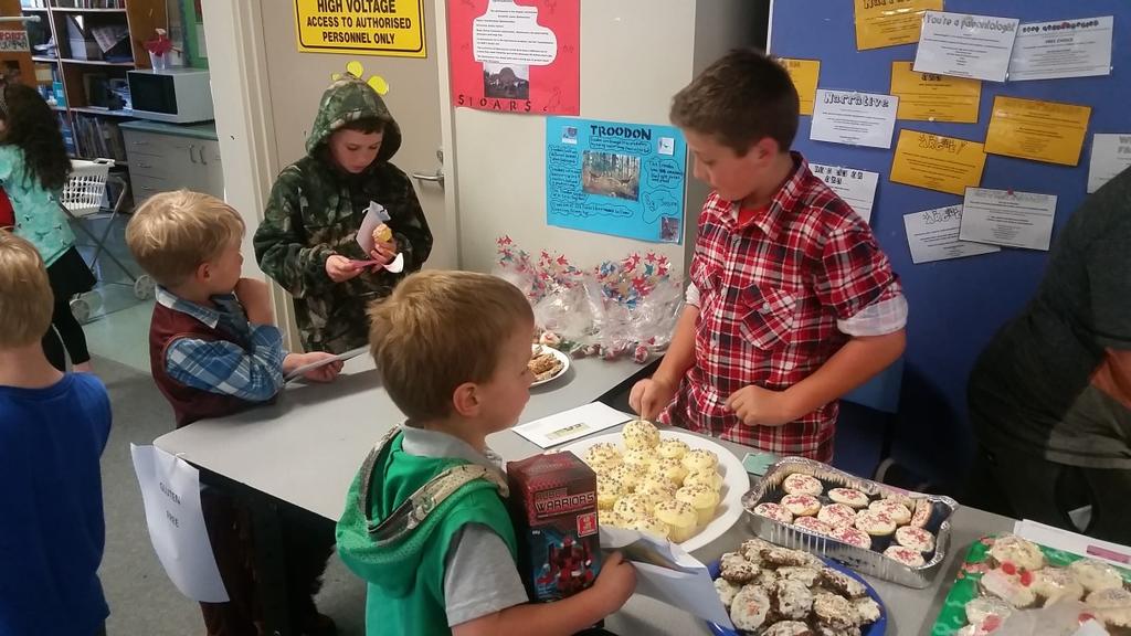 We had loads of delicious treats for children to purchase.