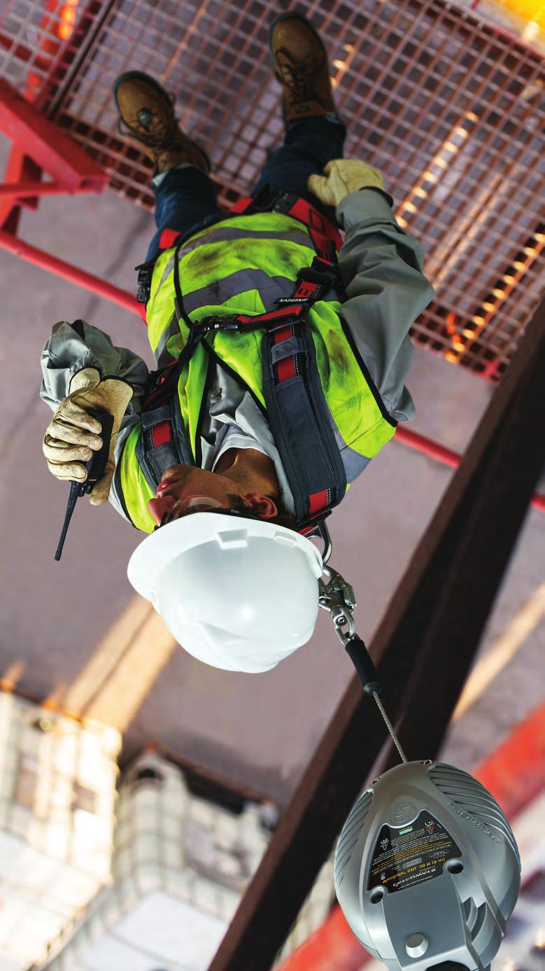 Latchways Standard SRL Introduction With nearly 100 years of fall protection experience, MSA provides the world s first completely field-serviceable standard self retracting lifelines (SRLs).