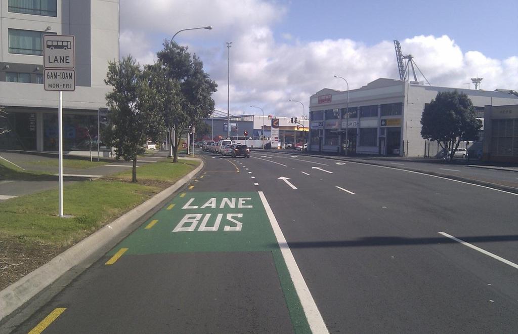 1: New trial T3 lane marking on