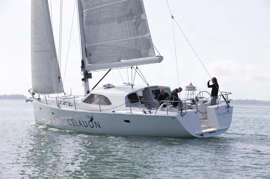 CELADON Main Specification Type: Cruiser / Racer Builder: Harbour Yachts, NZ Year: 2009 Registry: New Zealand Construction: Composite Classification: CE Accommodation 8 in 4 cabins Location: