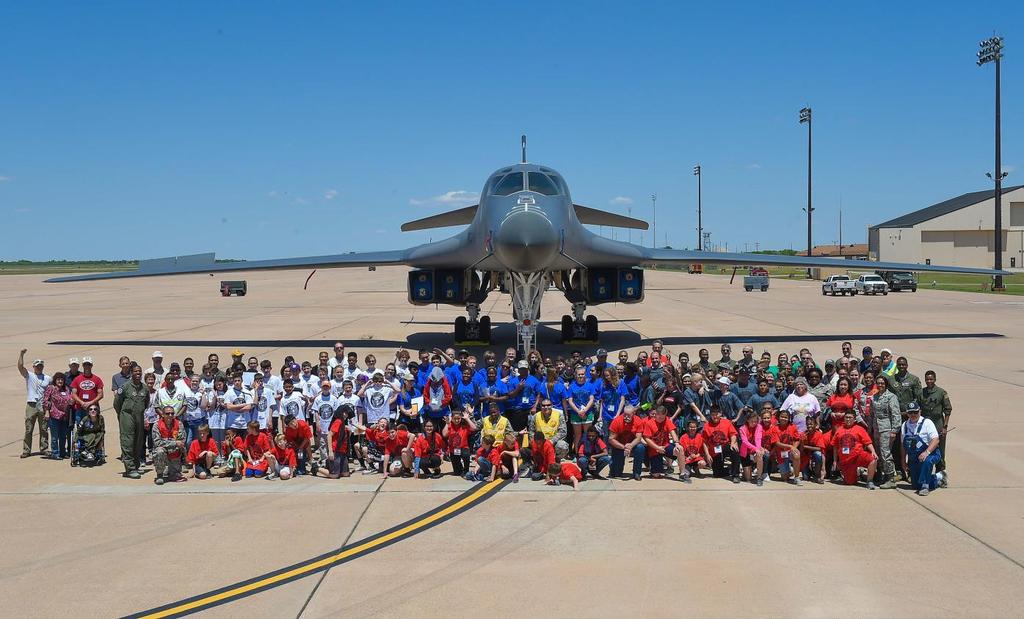 Below is a group photo from the Eyes Above The Horizon event at Dyess AFB, sent to me by Ben Mallon. Several EAA 471 members flew Young Eagles at the event and can be seen in the photo. Thanks, Ben!