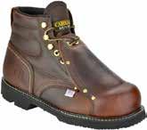 $229.99 Carolina Steel Toe 6" Metatarsal Guard Leather Upper Pillow Cushion Footbed Radiantex Insole Board Vibram Heat Resistant Outsole Kevlar Stitching Color - Brown Briar Sizes: 4-12, 13, 14, 15,