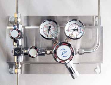 Gas equipment 015 Linde can help. We offer an unrivalled range of gas control equipment, including cylinder mounted gas regulators, gas control panels and point of use units.