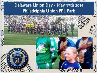 Delaware Union Day at PPL Park! Delaware Union Day at the Philadelphia Union PPL Park is May 17th 2014.