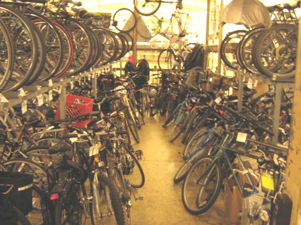 Bike station at Berkeley BART
