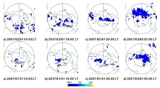 Figure 1. Radar image during flood event 2007 Figure 2.