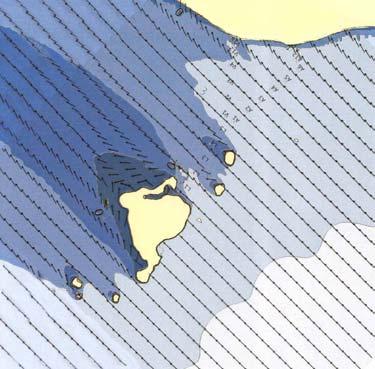 significant wave height from SE, SW and W. The design offshore wave heights are based on highest measured and hindcasted wave height at the south coast of Iceland.