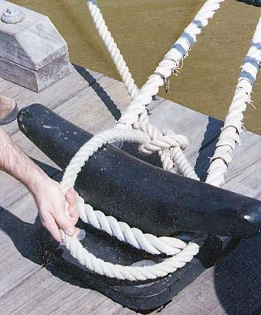 Orders For Crew Working Mooring Lines Stand by your lines Pass the Slack the Take a strain on the Take in slack on the Ease the Avast heaving Check the Hold the Make fast Double up the Single up Take