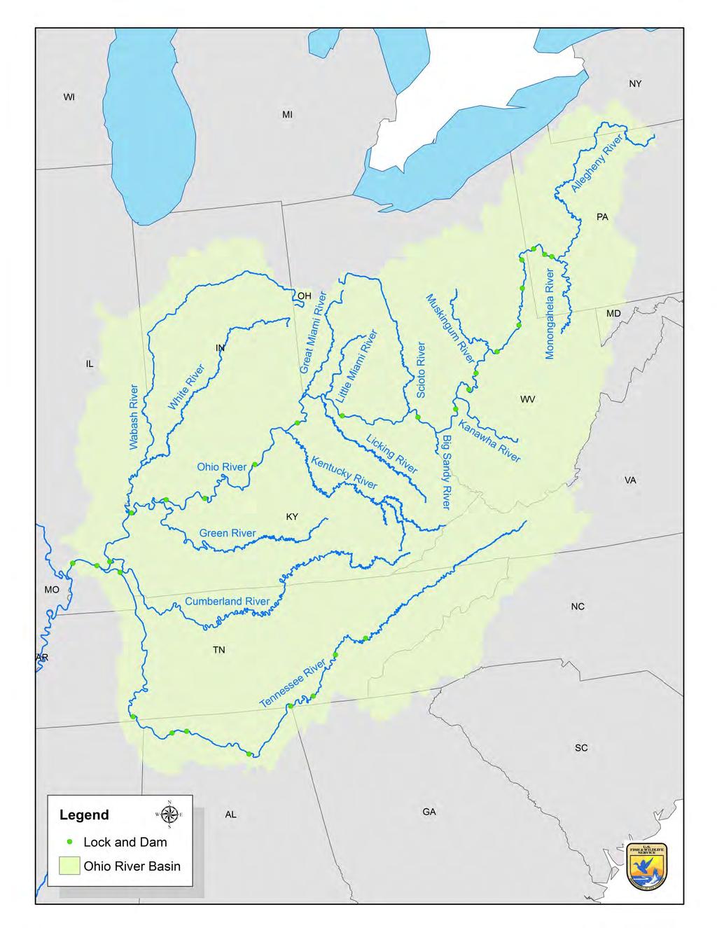 Ohio River Basin Figure 6.