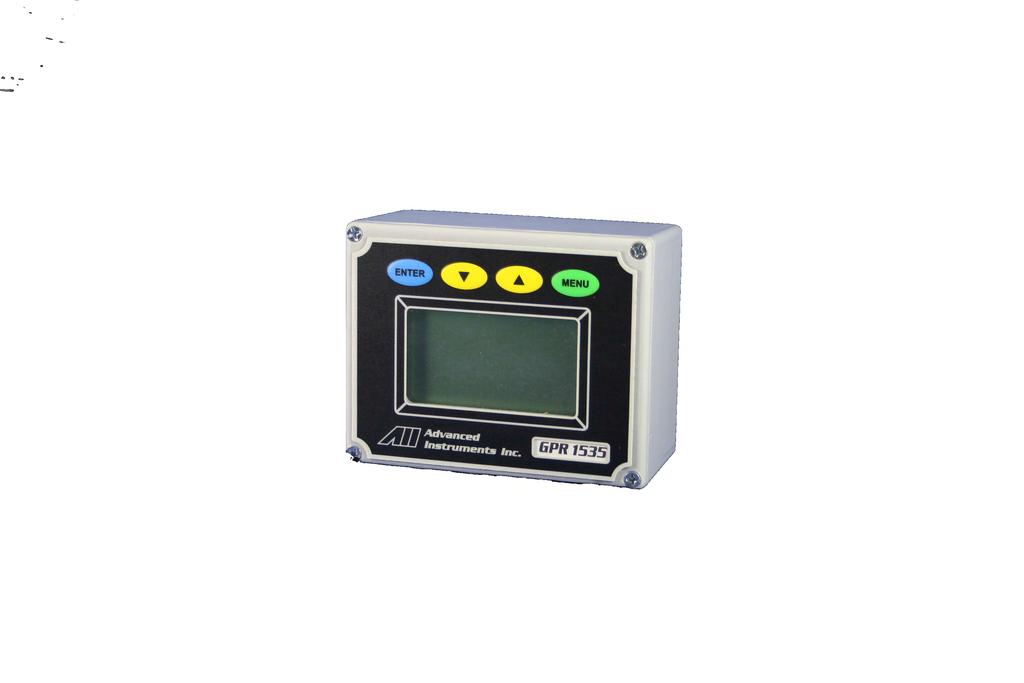 Air calibrate as last resort on 25% range. Temperature 1/8" compression tube fittings Water resistant keypad; menu driven range selection, calibration and system functions Graphical LCD 2.75 x 1.