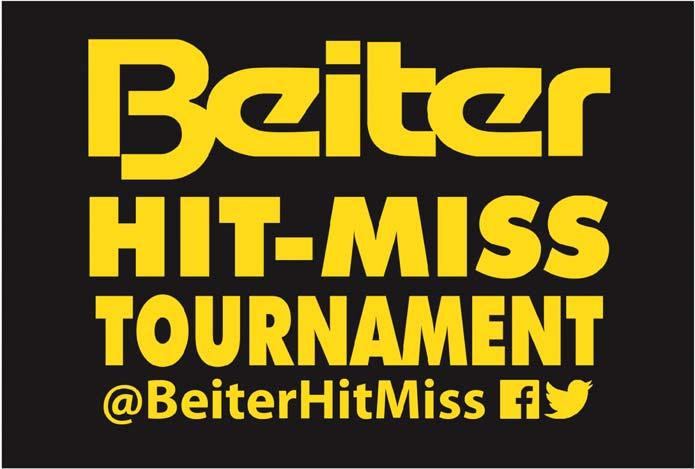 Rules: A quick overview. The full Beiter Hit Miss Rulebook is available at www.beiterhitmiss.co.