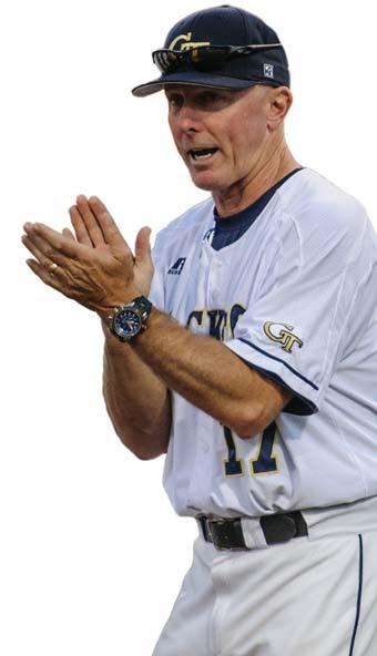He is the winningest baseball all coach in Tech history with 855 wins. >> Hall stands 12th among active Division-I coaches in winning percentage (.