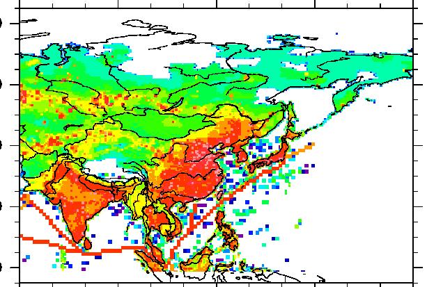 Summary of REAS 2.0 We have updated the regional emission inventory in Asia (REAS 1.1) to the REAS 2.0. Item Description Years 2000 2008 Spatial Resolution 0.25 degree 0.