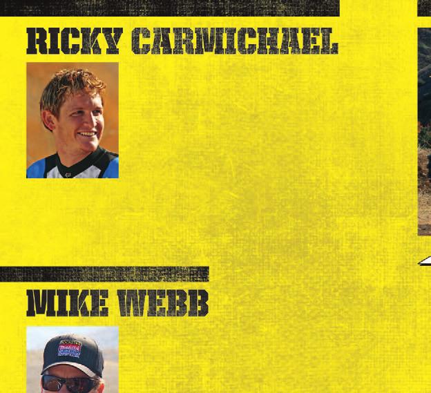 There isn t enough space here to discuss Ricky Carmichael s racing career, so let s just say he truly is the Greatest Of All Time.
