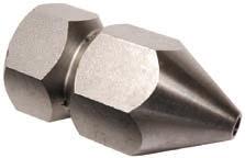 13 055 SKS01640/05 14.13 06 SKS01640/06 14.13 A range of drain nozzles available in various nozzle sizes. The nozzle incorporates one forward and three or four reverse facing jets.