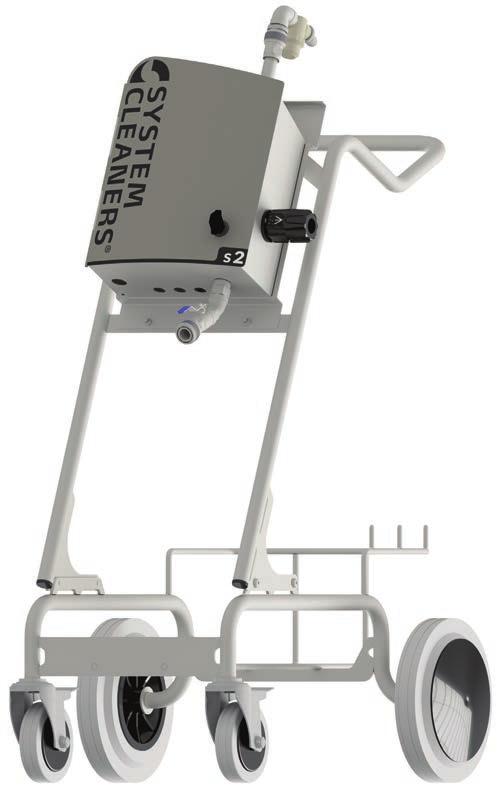 Mobile Satellite Units A range of medium and low pressure satellite units mounted on a trolley for portable use for rinsing, foaming and or disinfecting applications.