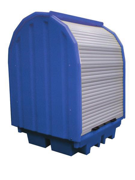Chemical Storage Units Keg & Drum Storage Depot A chemical storage facility for internal or external use manufactured from polyethylene that is resistant to most chemicals.