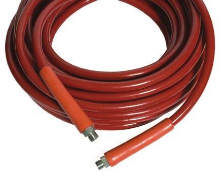 Thermoplastic Hoses A range of 1/2 thermoplastic hoses complete with stainless steel swaged ends and coupling protectors.