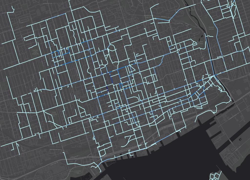 Estimating a Toronto Pedestrian Route