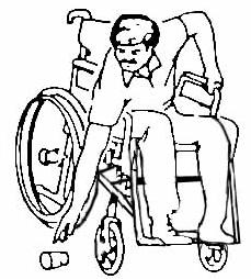 CAUTION Do not attempt to lift a wheelchair by lifting on the armrests or leg-rests of a wheelchair equipped with removable (detachable) armrests or leg-rests.