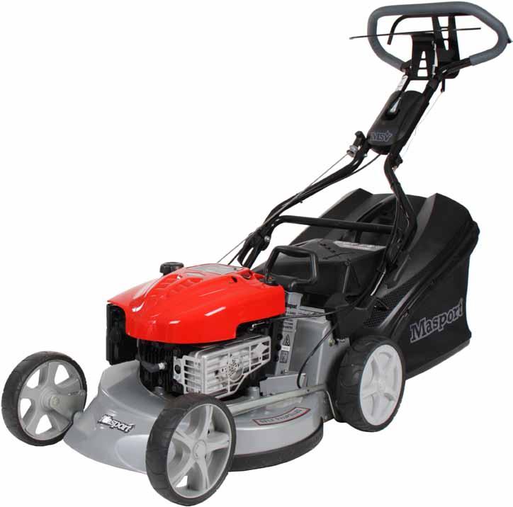 THE MAORT ADVANTAGE Briggs & Stratton Ready Fitted to all lawnmowers powered by Briggs & Stratton 190cc engines.