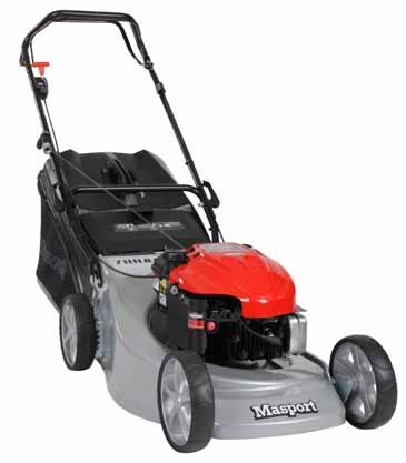 As branches are chipped the chips are fed into the catcher so you can put the mulch into your compost garden. SERIES 18 GENIUS 4 N 1 ALLOY DECK Called the Genius as this mower does everything.