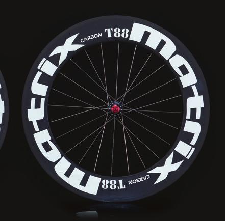 15 ROAD WHEELS MATRIX T806 Time trial wheels with 60mm