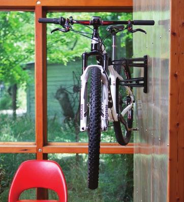 STORAGE PRODUCTS VELO WALL RACK 2D ITEM#16856 - BLACK