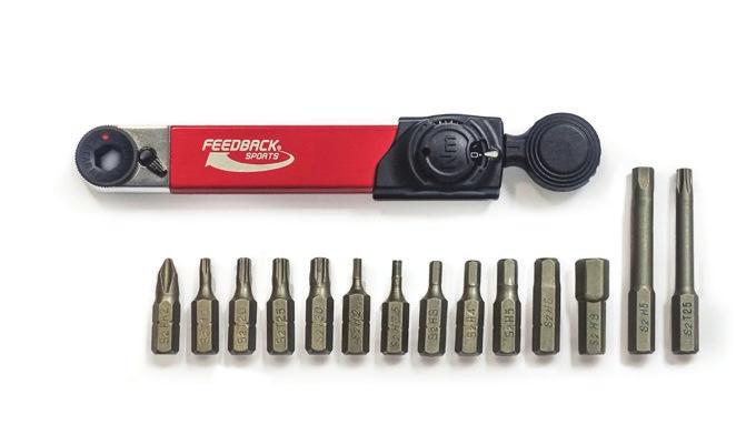 bike maintenance with this ultra-compact, torque & ratchet combo tool.