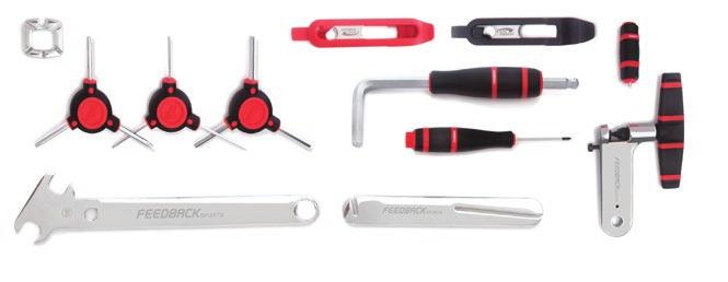 this set of essential tools. Perfectly sized to keep on the bench or in the car.