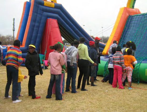 sponsor Jumping Castles, Juices and Bar One