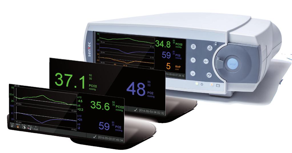 Dedicated to neonatal needs SenTec digital transcutaneous (tc) sensors provide continuous and