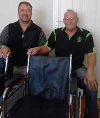 Andre Grundling of Grundling Orthopaedic Services Inc, Uitenhage for his donation