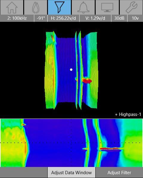 Seeing Layers in ML Bolt Hole Inspections 3 layers shown in the