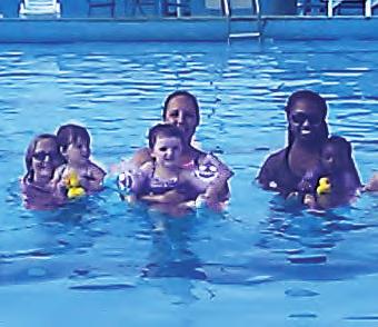 ADULT Beat the heat and stress, join WATER AEROBICS & LAP SWIMMING! A great way to relax!