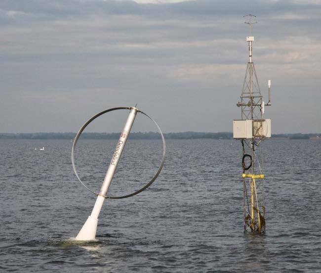 The test plan for operation of the turbine included winds and waves of different strength. The different wind directions are related to different wave heights due to the distance to shore.